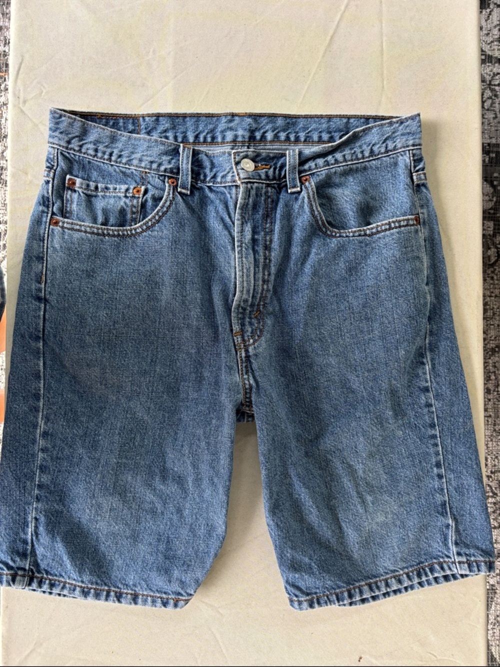 Levi's Medium Blue Denim Men's Jean Shorts